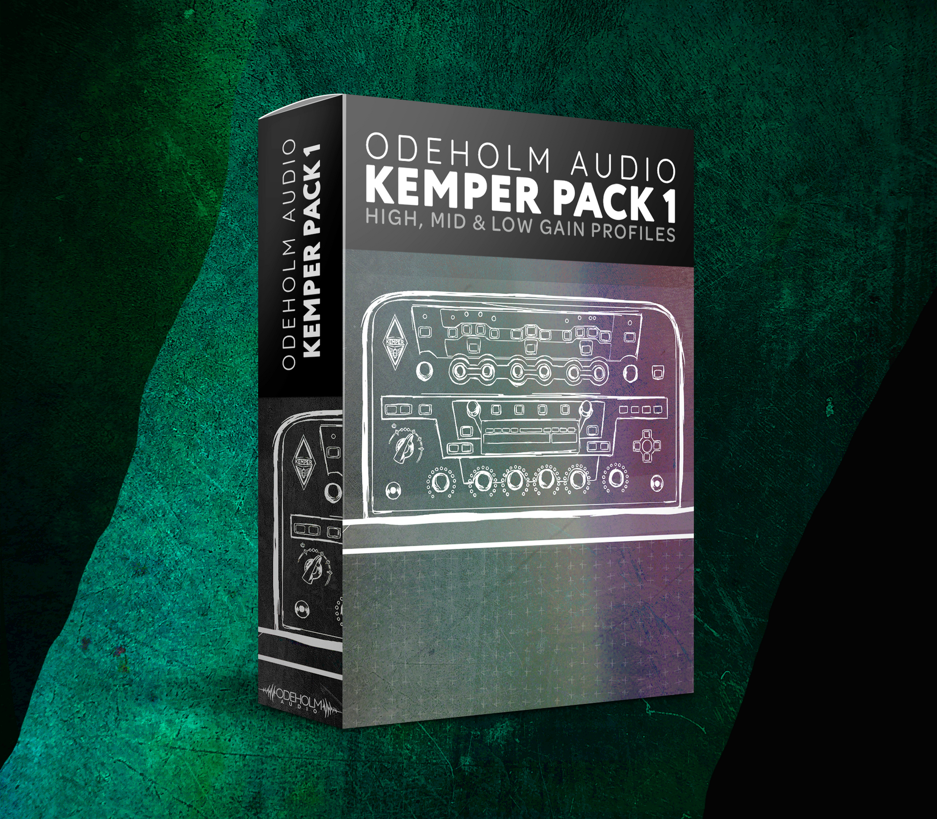 KEMPER  ノーバディ Custom Head Shell for Kemper Profiler Toaster | Natural Pistachio